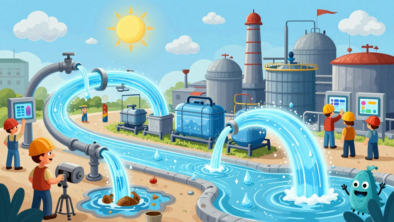 Повторное использование воды на заводах: как сэкономить ресурсы и снизить затраты