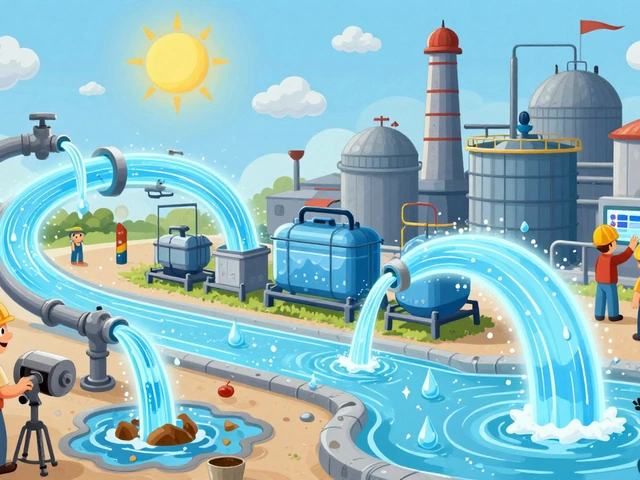 Повторное использование воды на заводах: как сэкономить ресурсы и снизить затраты