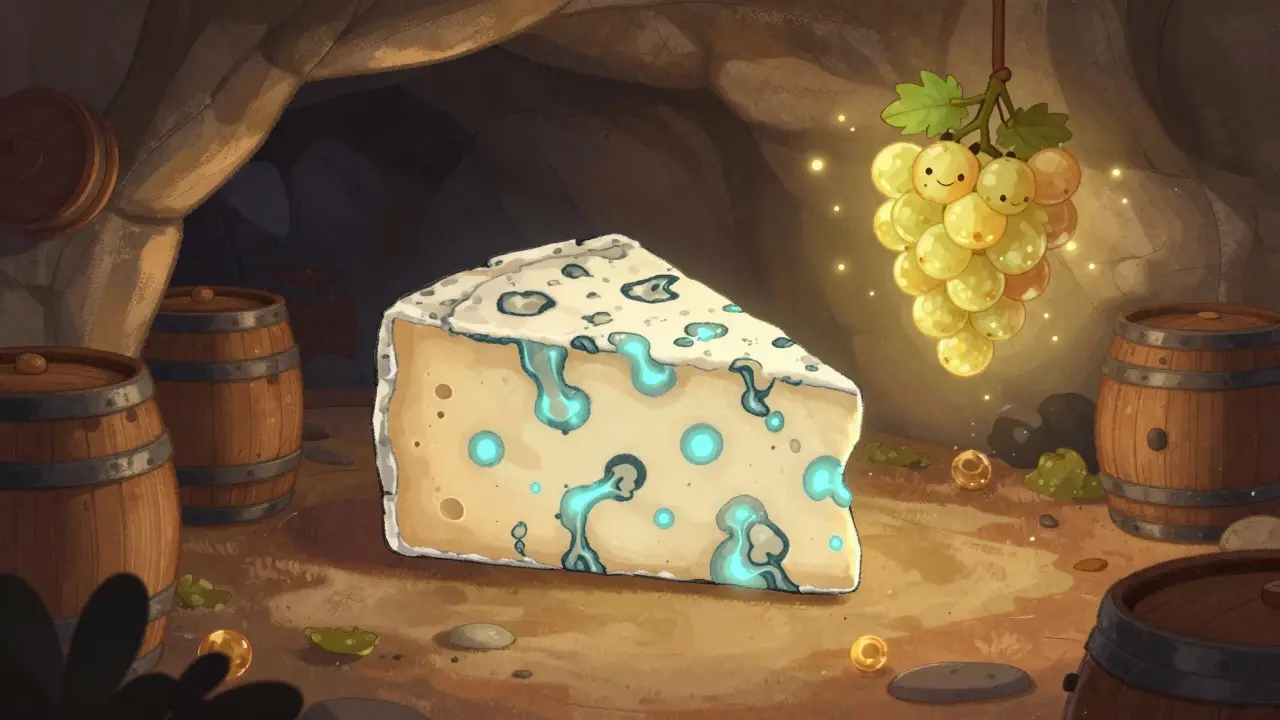 Сыры с плесенью и сладкие вина: как сочетать рокфор и сотерн правильно