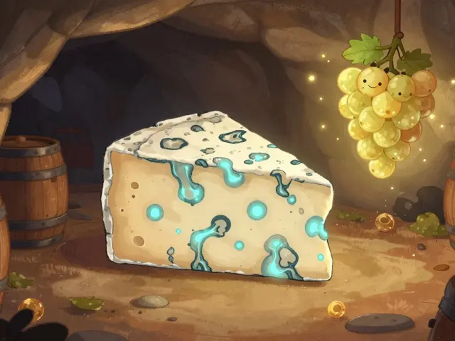 Сыры с плесенью и сладкие вина: как сочетать рокфор и сотерн правильно